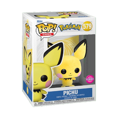 Pokemon - Pichu #579 (Flocked) Funko Pop!