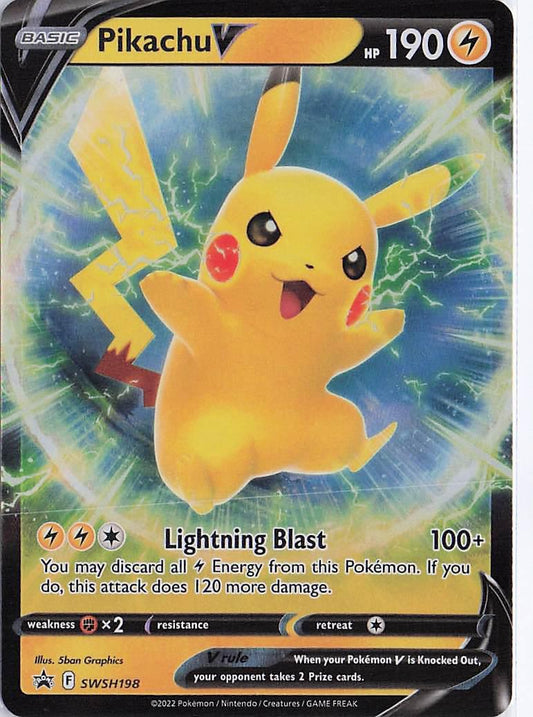 Pikachu V SWSH198