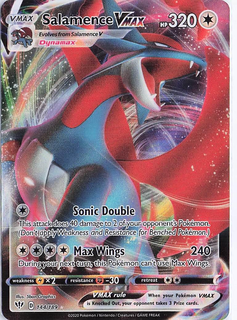 Salamence VMAX 144/189