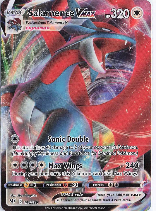 Salamence VMAX 144/189