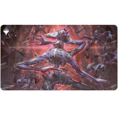 Ultra Pro - Magic: The Gathering - Duskmourn Playmat Mythic Cycle Black