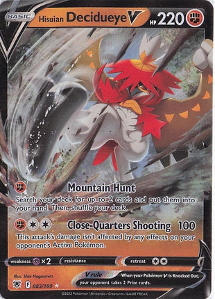 Hisuian Decidueye V 083/189