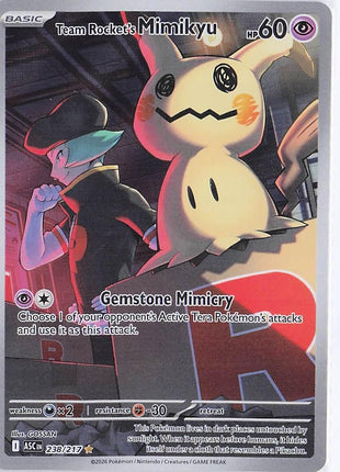 Team Rocket’s Mimikyu 238/217