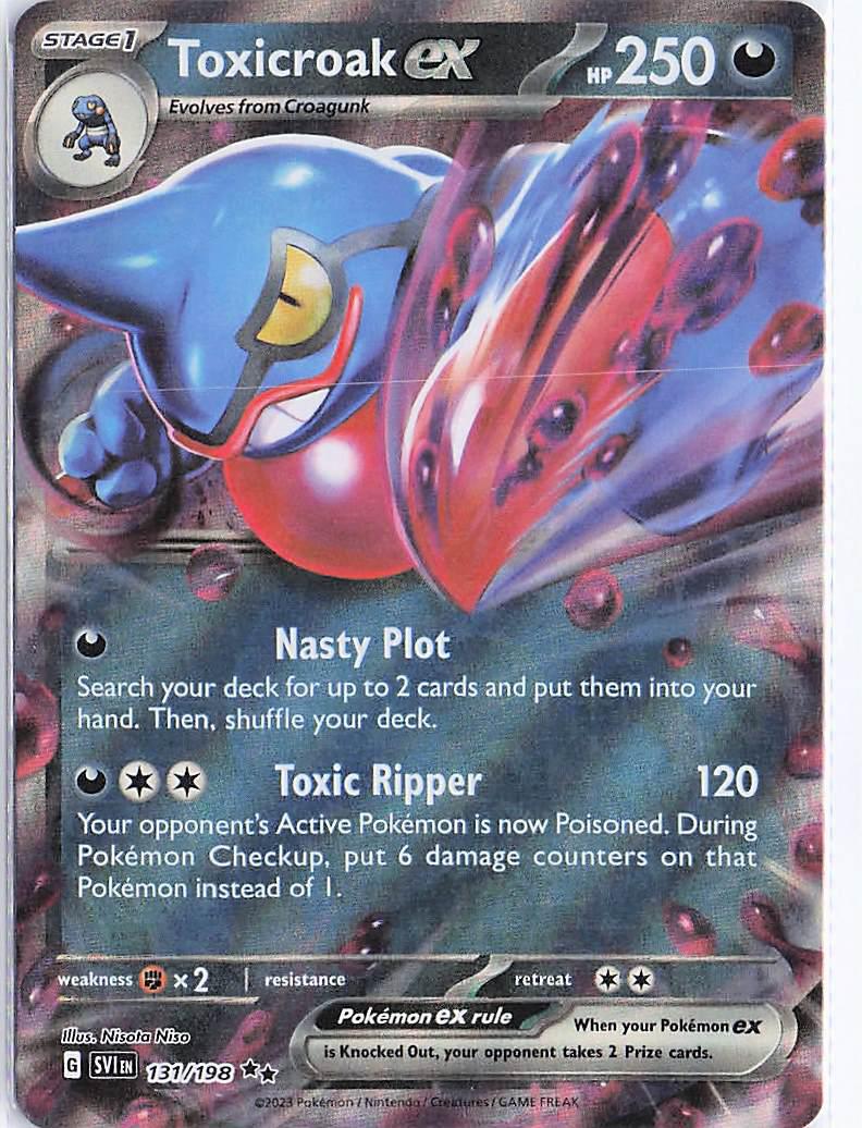 Toxicroak ex 131/198