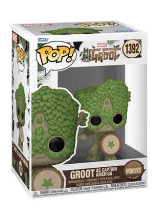 Marvel - Groot As Captain America #1392 Funko Pop!