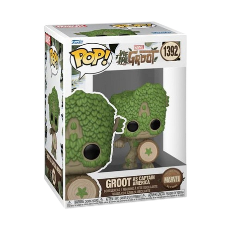 Marvel - Groot As Captain America #1392 Funko Pop!