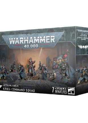 Warhammer 40K - Astra Militarum: Krieg Command Squad