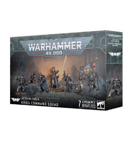 Warhammer 40K - Astra Militarum: Krieg Command Squad