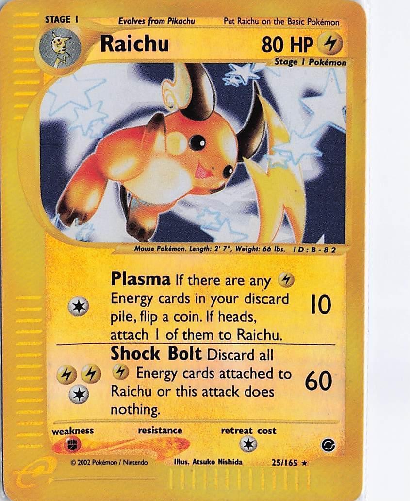Raichu 25/165 (RH) (D)