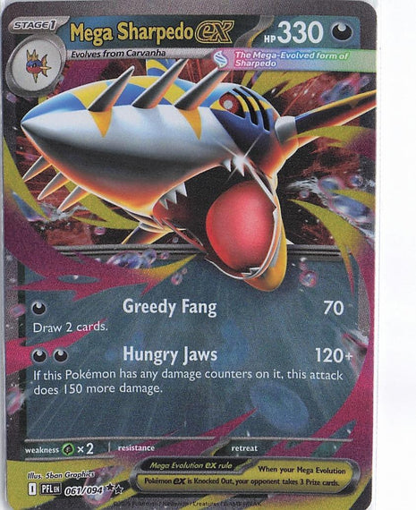 Mega Sharpedo ex 061/094