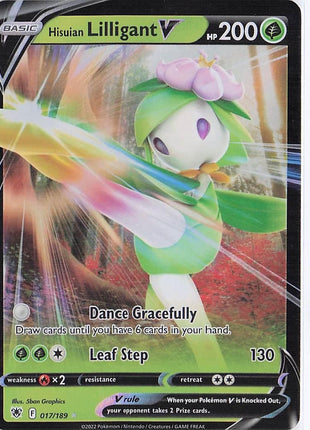 Hisuian Lilligant V 017/189