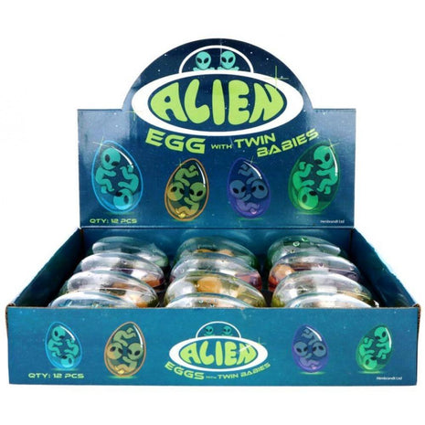 Alien Egg with Twin Babies
