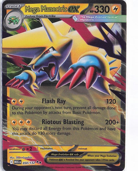 Mega Manectric ex 050/132