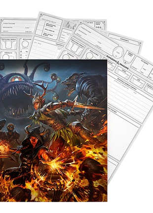 Dungeons & Dragons - Character Sheets 2024