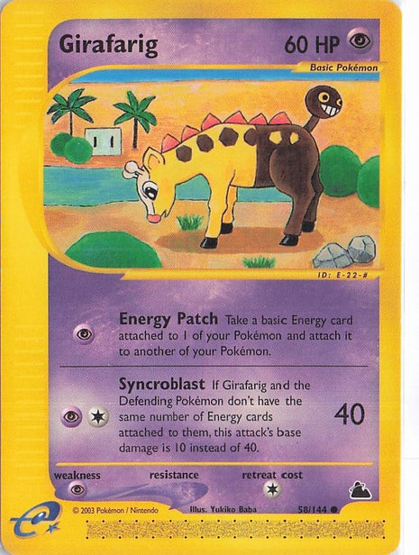 Girafarig 58/144