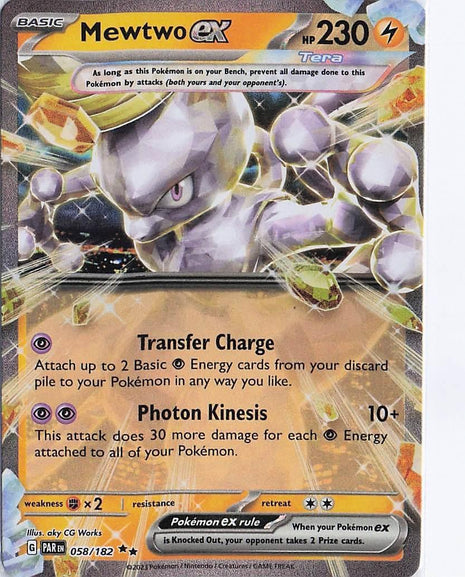 Mewtwo ex 058/182