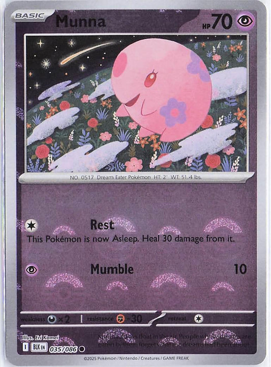 Munna 035/086 (Pokeball)