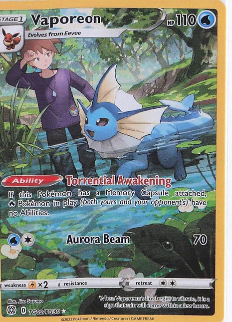 Vaporeon TG02/TG30