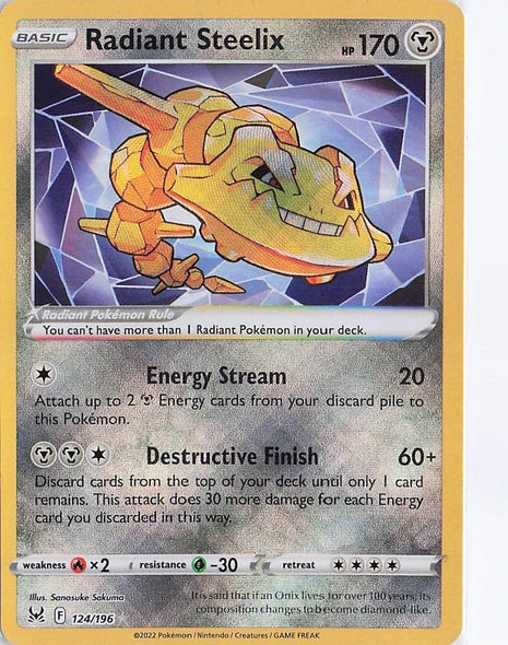 Radiant Steelix 124/196