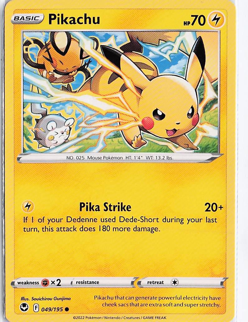 Pikachu 049/195