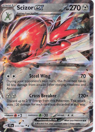 Scizor ex 111/162