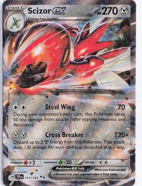 Scizor ex 111/162