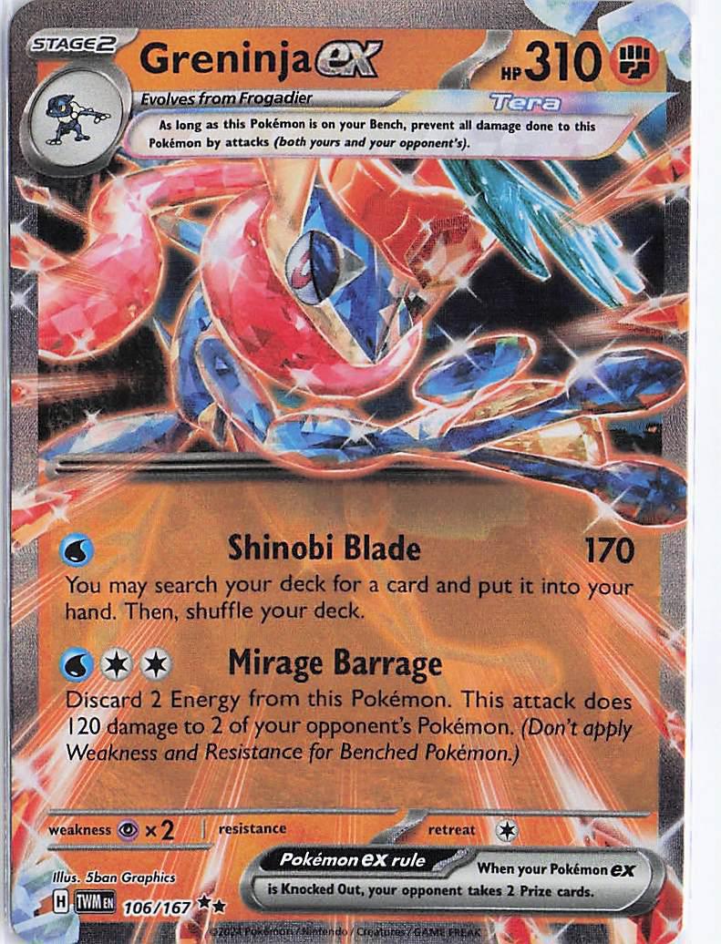 Greninja ex 106/167