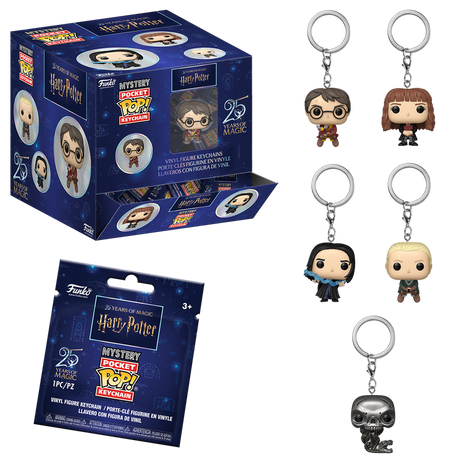 Harry Potter - 25th Anniversary Mystery Pocket POP! Vinyl Keychain