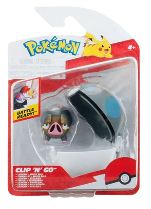 Pokemon -  Lechonk Clip 'N' Go Figure