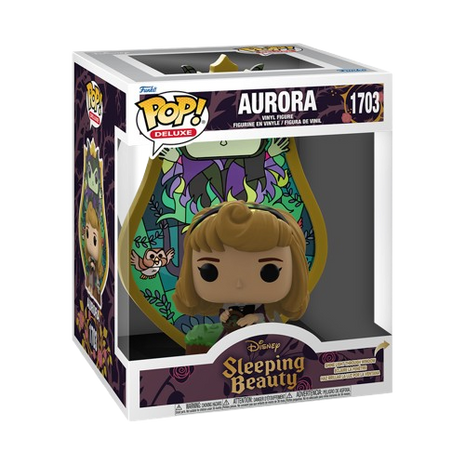 Sleeping Beauty - Aurora (Maleficent Stained Glass) #1703 Deluxe Funko Pop!
