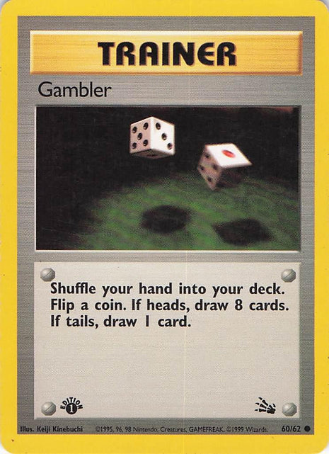 Gambler 1st ED 60/62