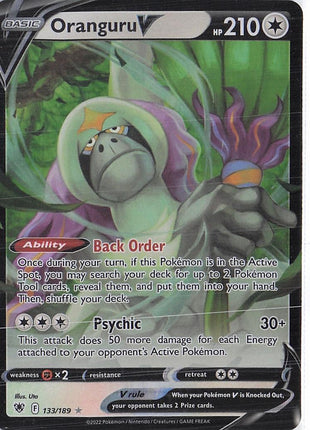 Oranguru V 133/189