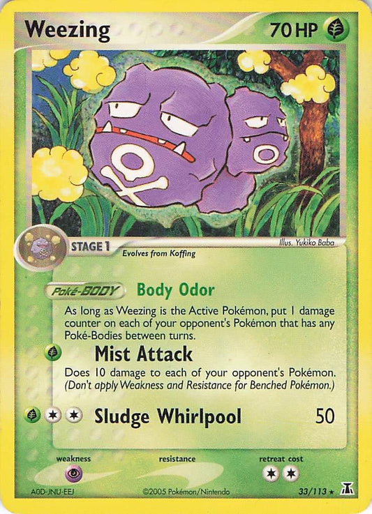 Weezing 33/113