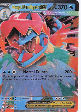 Mega Feraligatr ex MEP 036