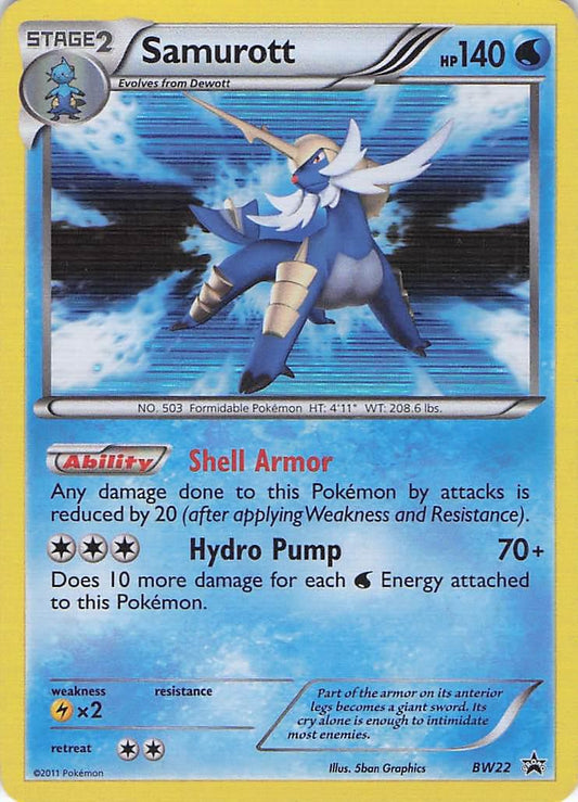Samurott BW22 (H) (PROMO)