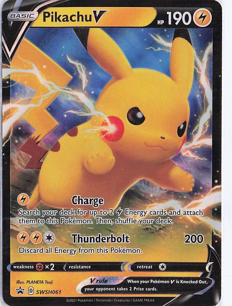 Pikachu V SWSH061