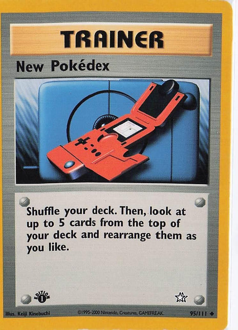 New Pokedex 95/111 (1st)