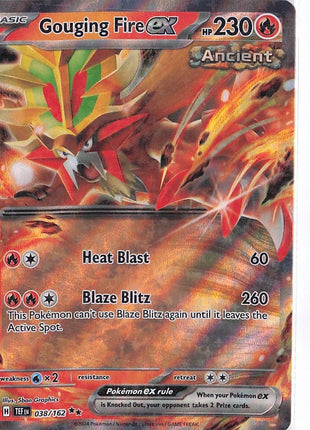 Gouging Fire ex 038/162
