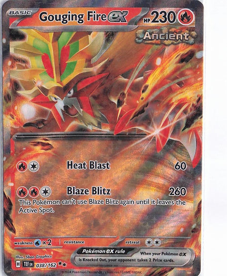 Gouging Fire ex 038/162