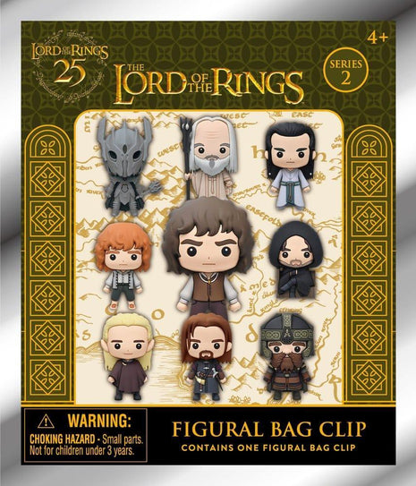 The Lord of the Rings - Series 2: 3D Character Bag Clip Blind Bag