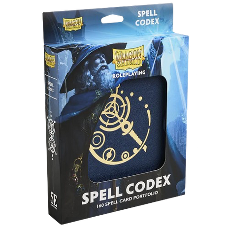 Dragon Shield - Midnight Blue Spell Codex