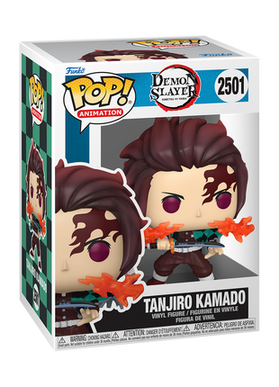 Demon Slayer - Tanjiro Kamado (Fire Breathing) #2501 Funko Pop!