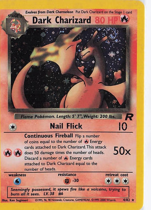 Dark Charizard 4/82 (H)