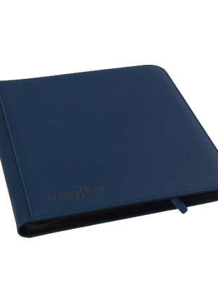 Vault X - Royal Blue 12 Pocket Zip Binder