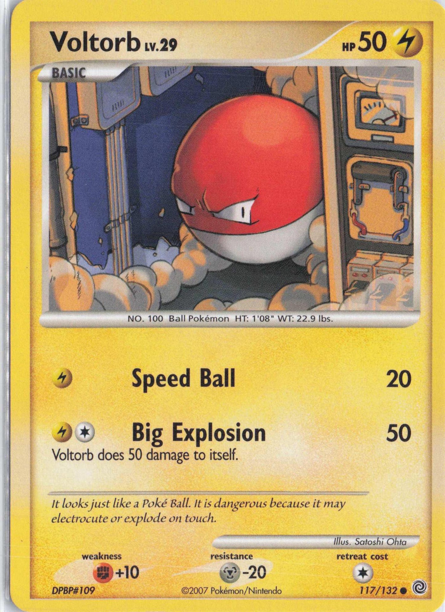 Voltorb LV.29 117/132