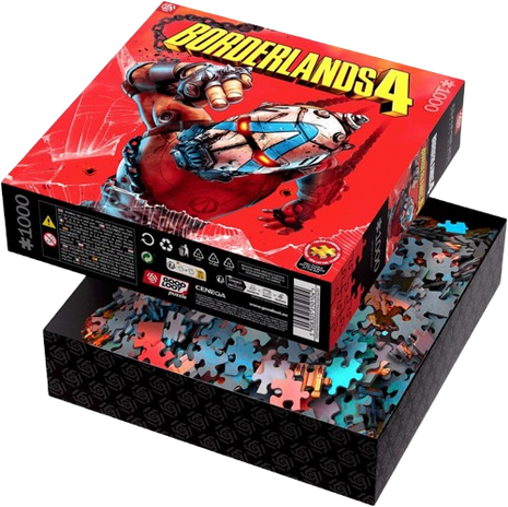 Borderlands 4 - Break Free Psycho Puzzle (1000 Pieces)