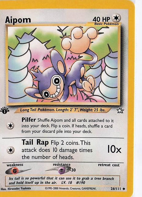 Aipom 26/111 (1st)