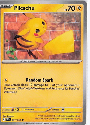 Pikachu 051/162