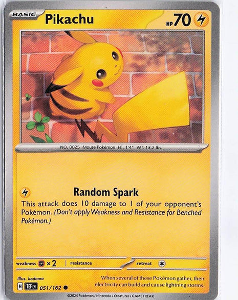 Pikachu 051/162