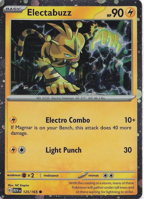 Electabuzz 125/165 (Cosmic Holo)
